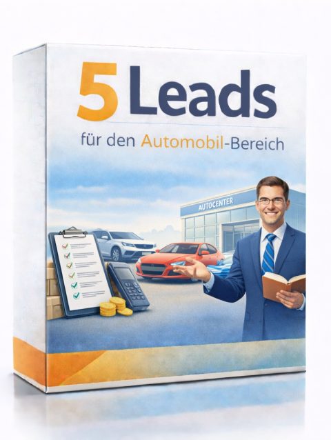 5 Leads kaufen Automobil Bereich, die Leadboerse.de