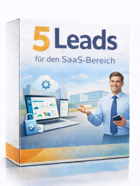 5 Leads kaufen SAAS Bereich, die Leadboerse.de